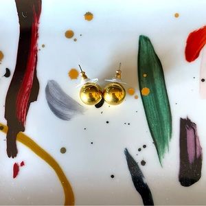 3 for $12 Gold stud earrings